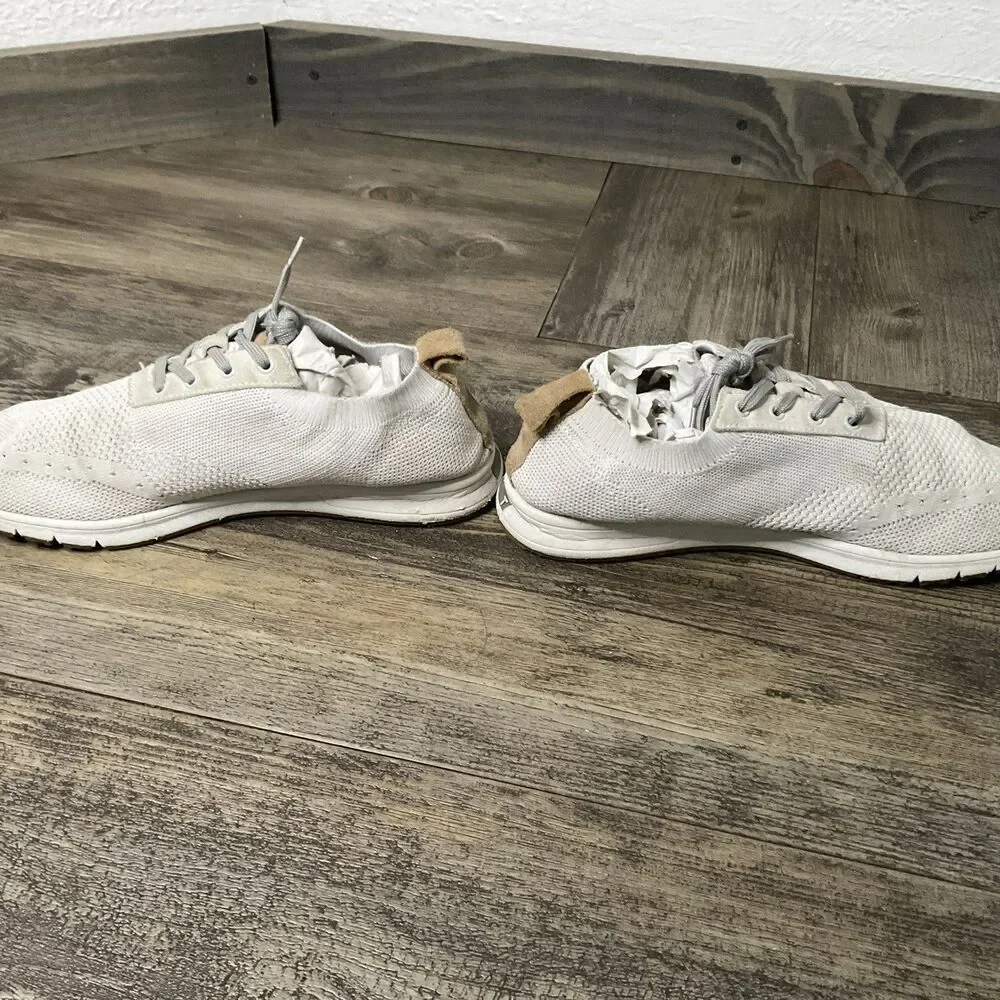 TRUE Linkswear All Day Knit II Golf Shoes Spikeless Golf Off White Mens Size 10